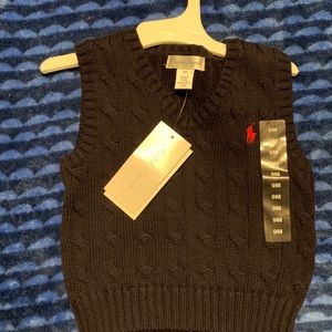 Baby polo vest